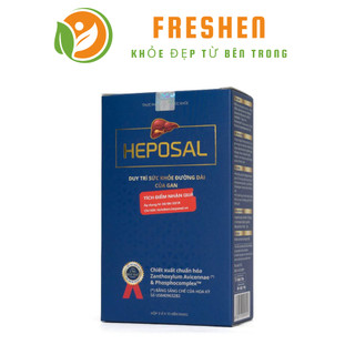 HEPOSAL - Thanh nhiệt, giải độc gan, tăng cường chức năng gan, phục hồi tổn thương gan
