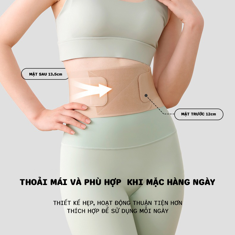 Đai Lưng Thắt Lưng Định Hình Cột Sống Cải Thiện Thoái Hóa,Thoát Vị Vùng Thắt Lưng Thoáng Khí Nhật Bản