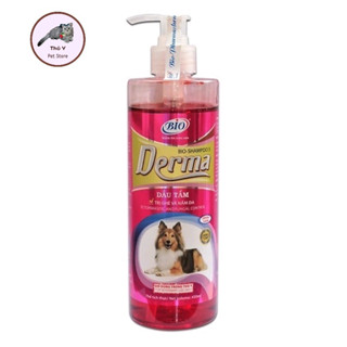 Bio Derma 450ml sữa tắm nấm, ghẻ viêm da cho chó mèo, mùi thơm dễ chịu
