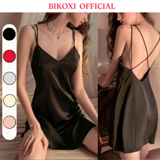 Váy Ngủ 2 Dây Lụa Bikoxi Quyến Rũ Cao Cấp