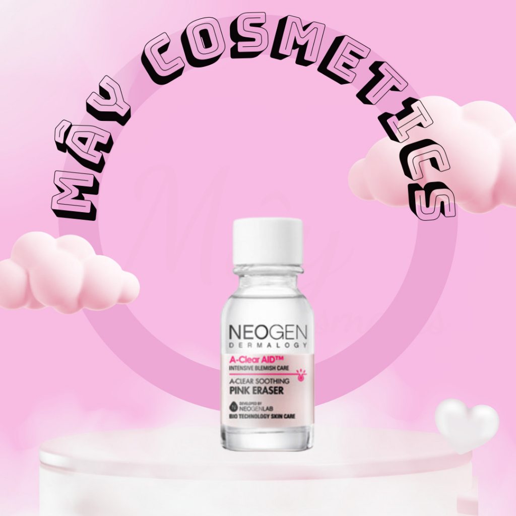 Chấm Mụn 2 Lớp Neogen Dermalogy Giảm Mụn 15ml A-Clear AID Soothing Pink Eraser 15ml