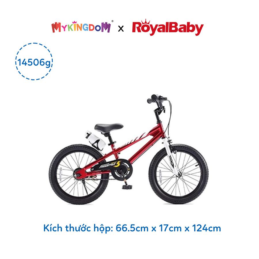 Xe đạp trẻ em Freestyle ROYAL BABY Size 18' màu đỏ RB18B-6/RED