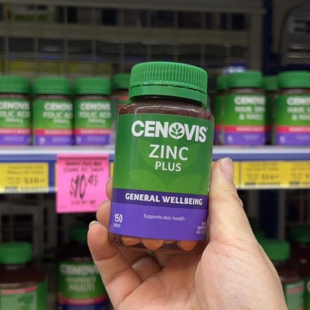 Cenovis Zinc plus 150 viên - bổ sung kẽm