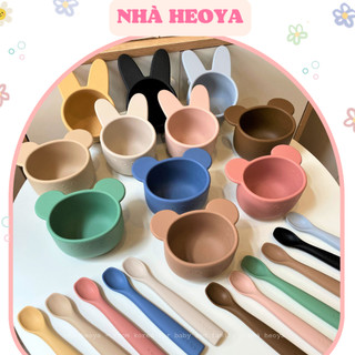 SET BÁT MUỖNG ĂN DẶM ROCOU CAO CẤP HÀN QUỐC