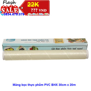 Màng bọc thực phẩm pvc bhx 30cm x 20m