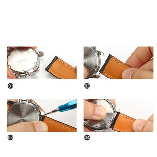 Dây da đồng hồ size 18mm dây trơn
