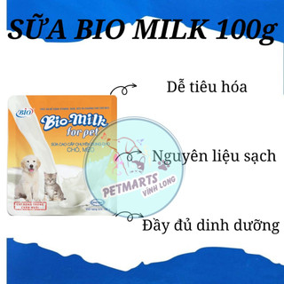 [ GIÁ SỈ] BIO MILK FOR PET- SỮA DINH DƯỠNG CHO CÚN, CHÓ MÈO