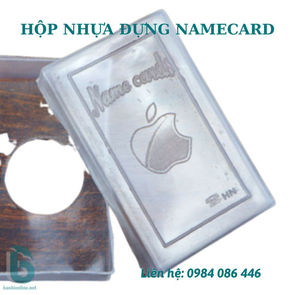 COMBO 50 & 100 HỘP NHỰA ĐỰNG NAMECARD, CARD VISIT | DANH THIẾP CHUẨN KÍCH THƯỚC 90X54MM - BAOBIONLINE