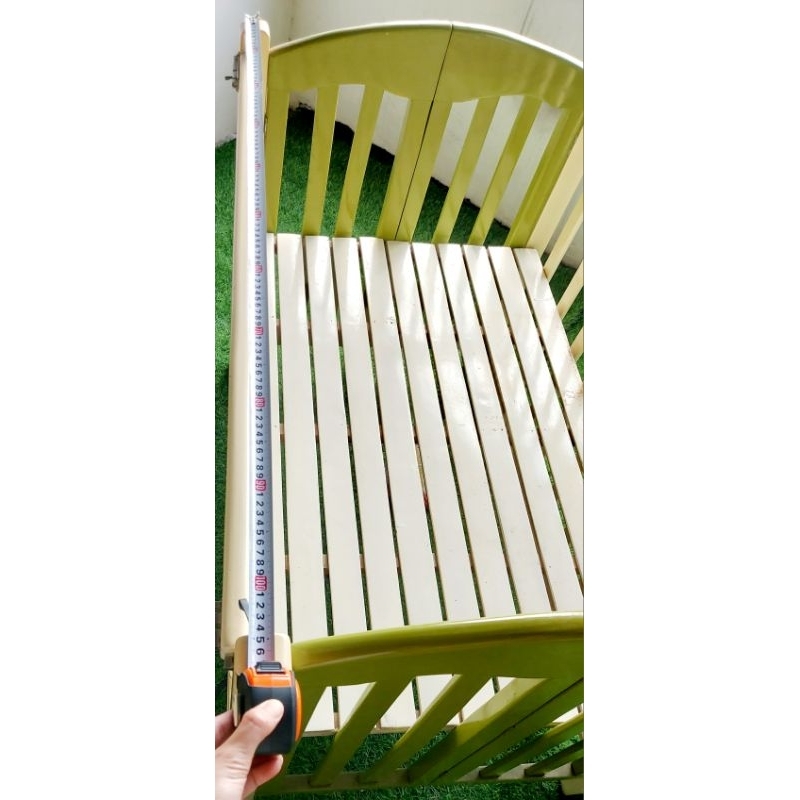 Thanh lý giường cũi, tặng kèm chiếu cói nằm cũi cho bé