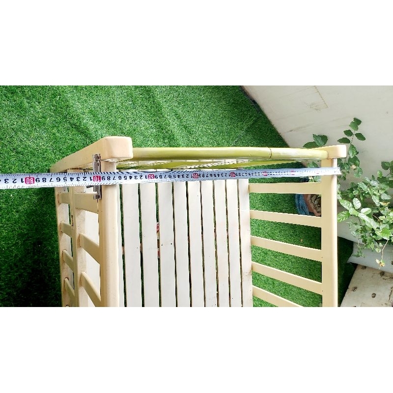 Thanh lý giường cũi, tặng kèm chiếu cói nằm cũi cho bé