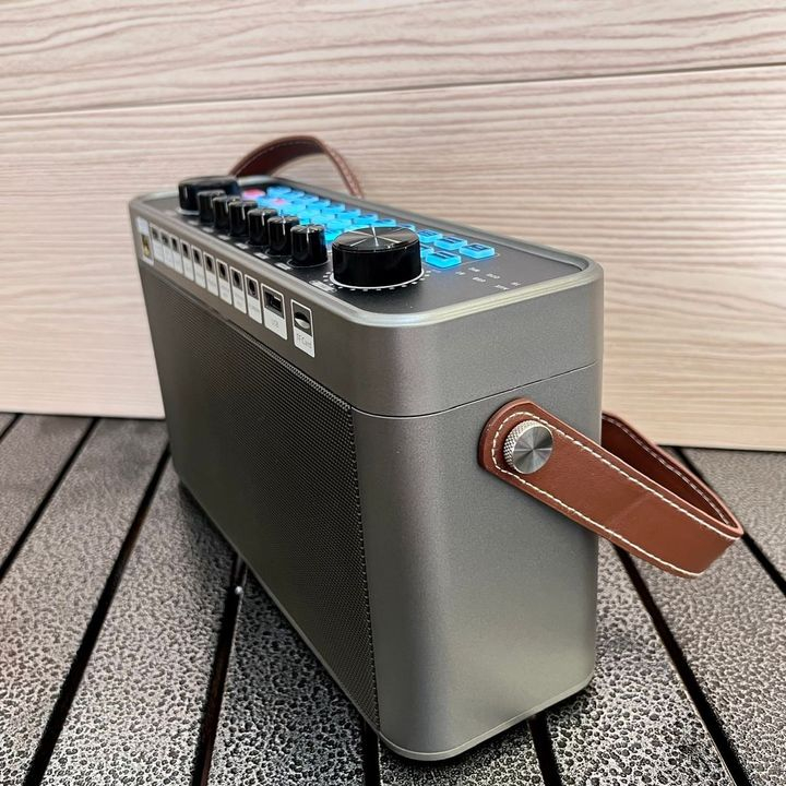 Loa Karaoke Bluetooth, Loa Karaoke Xách Tay SY9 Tích Hợp SoundCard Livestream Tặng Kèm 2 Micro