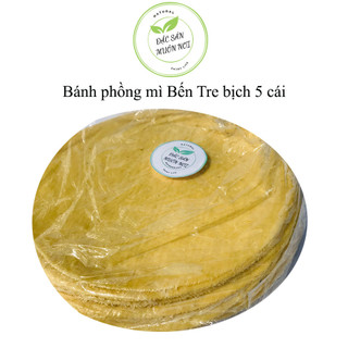Bánh phồng mì Bến Tre chưa nướng bịch 5 cái