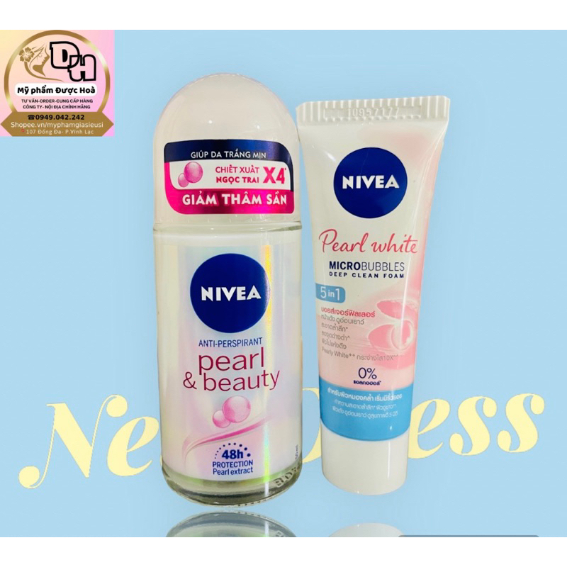 Lăn Khử Mùi NIVEA- Dưỡng trắng mịn, giảm thâm hiệu quả✅