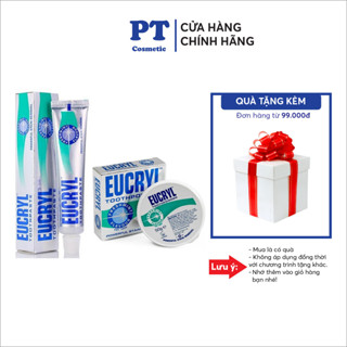 Kem Đánh Răng Eucryl Trắng Răng Hương Bạc Hà 62g