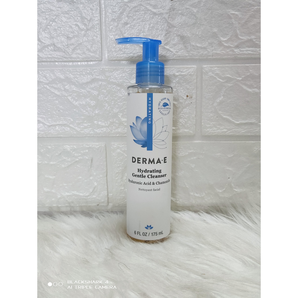 Sữa rửa mặt dưỡng ẩm Derma-E, 6 oz 175ml