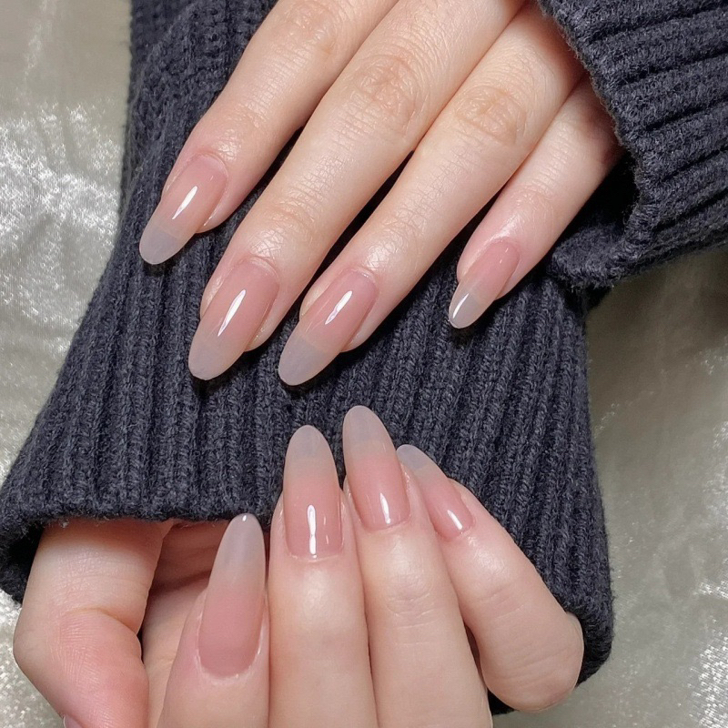 Nail box thiết kế, móng úp vẽ thủ công nhà Bean kèm keo&dũa - B724