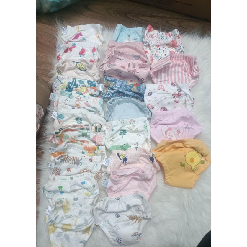 Quần Bỏ Bỉm Goodmama, Quần bỏ bỉm COTTON Việt Nam Thoáng mát Size 80-90-100-110 cho bé 5-17 kg