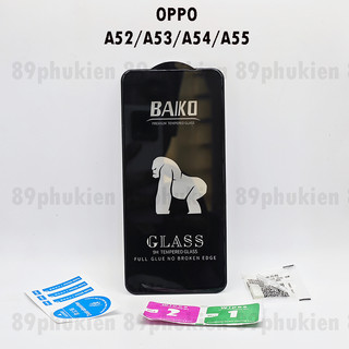 Kính cường lực Baiko cao cấp siêu mượt cho Oppo A52, A72, A92, A53, A54, A55