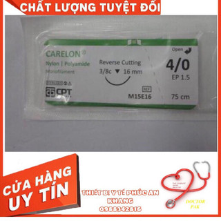 Chỉ má lúm ko tiêu carrelon 4/0 - chỉ má lúm - cpt4/0 -chỉ cpt