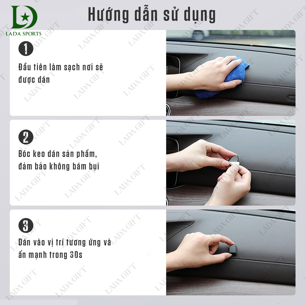 Móc dán treo đồ gắn hình logo câu lạc bộ bóng đá, móc treo đa năng dính tường, dính taplo ô tô cho fan bóng đá