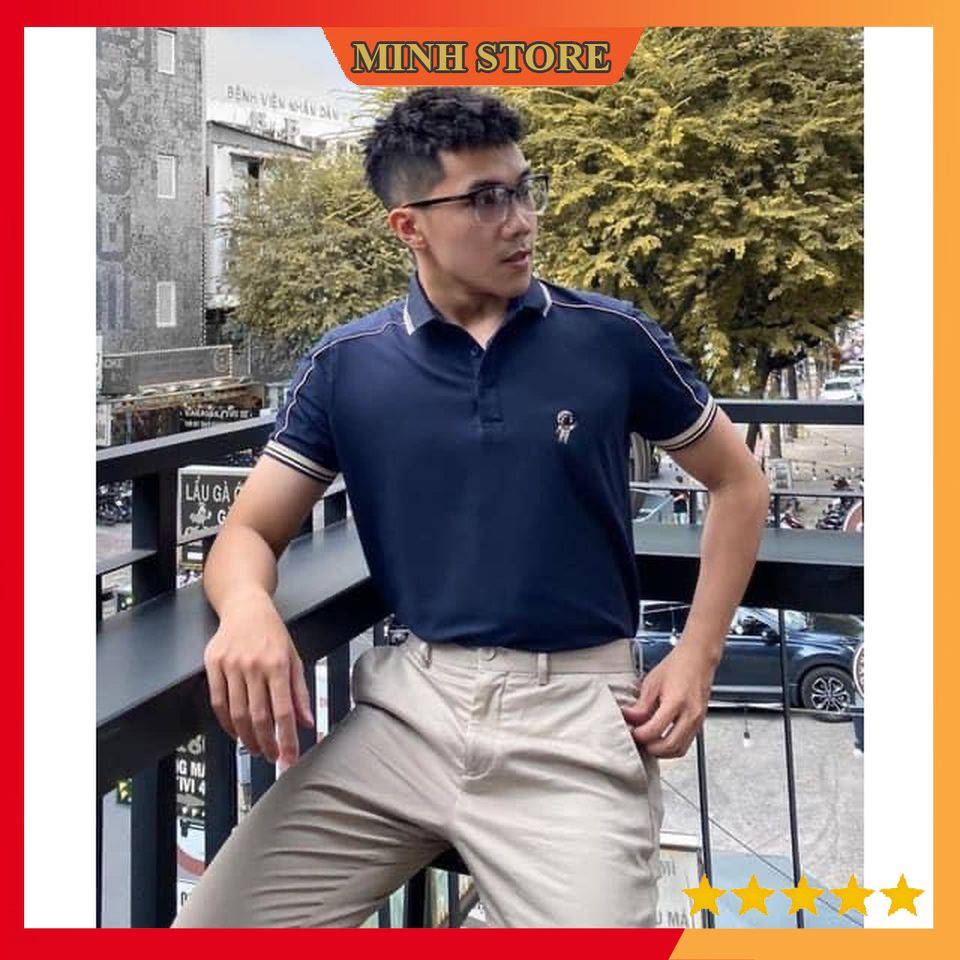 Áo Thun Polo nam nữ chất Cotton cá sấu cao cấp,Áo nam ngắn tay có cổ vải co giãn 4 chiều AT07- Minhstore66