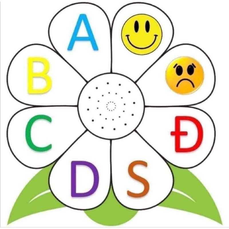 Combo 50 hoa trắc nghiệm 8 cánh