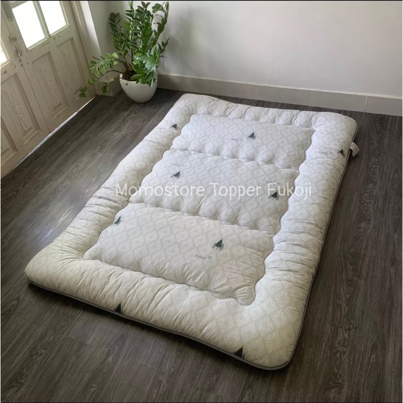Đệm trải sàn FuKoJi - Nệm Topper Nhật đa năng, tiện lợi