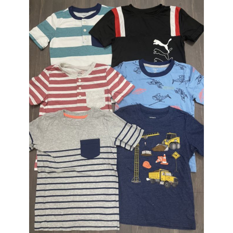 Áo phông, áo Polo VNXK dư xịn cotton bé trai size đại