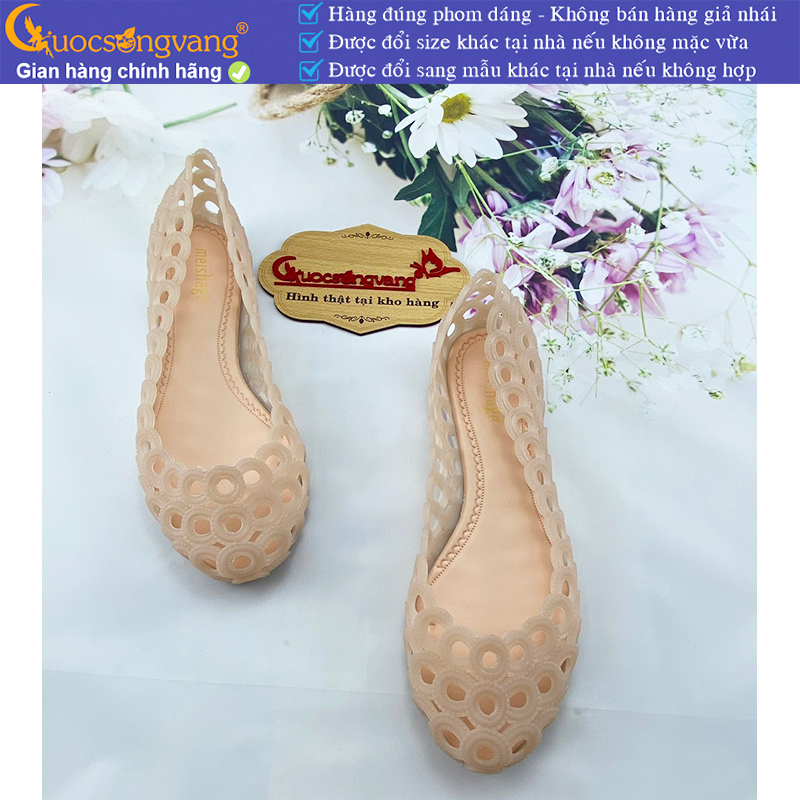 Giày nhựa đi mưa nữ giày nhựa nữ thoáng khí GLG124