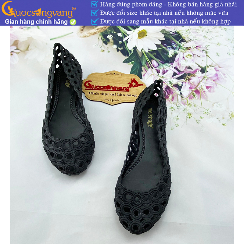 Giày nhựa đi mưa nữ giày nhựa nữ thoáng khí GLG124
