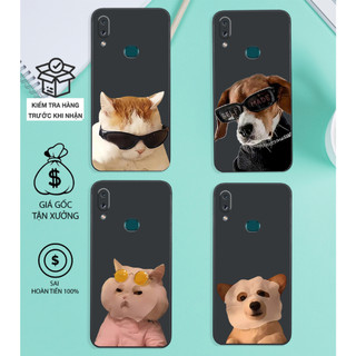 Ốp lưng Samsung A10S dẻo mềm in chú mèo, chó cute lầy đẹp giá rẻ