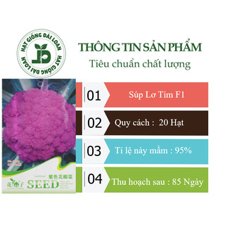 Hạt giống súp lơ tím chịu nhiệt