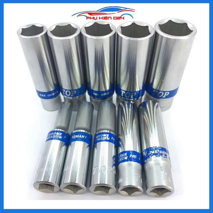 Đầu khẩu 1/ 4 TOP vặn Bulông Ecu cỡ nhỏ kích thước 5-14mm