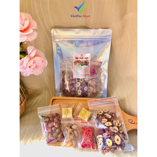 Set trà hoa cúc 5 vị thảo mộc viettin mart 150g