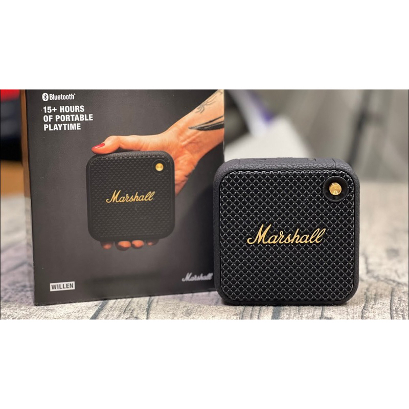 Loa bluetooth mini Marshall Willen chính hãng BH 12 tháng Pin trâu 15H chống nước loa mini không dây siêu Bass