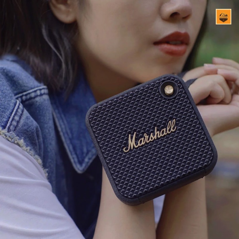 Loa bluetooth mini Marshall Willen chính hãng BH 12 tháng Pin trâu 15H chống nước loa mini không dây siêu Bass