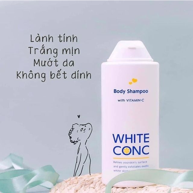 Sữa tắm trắng da toàn thân White Conc Body của Nhật Bản 360ml