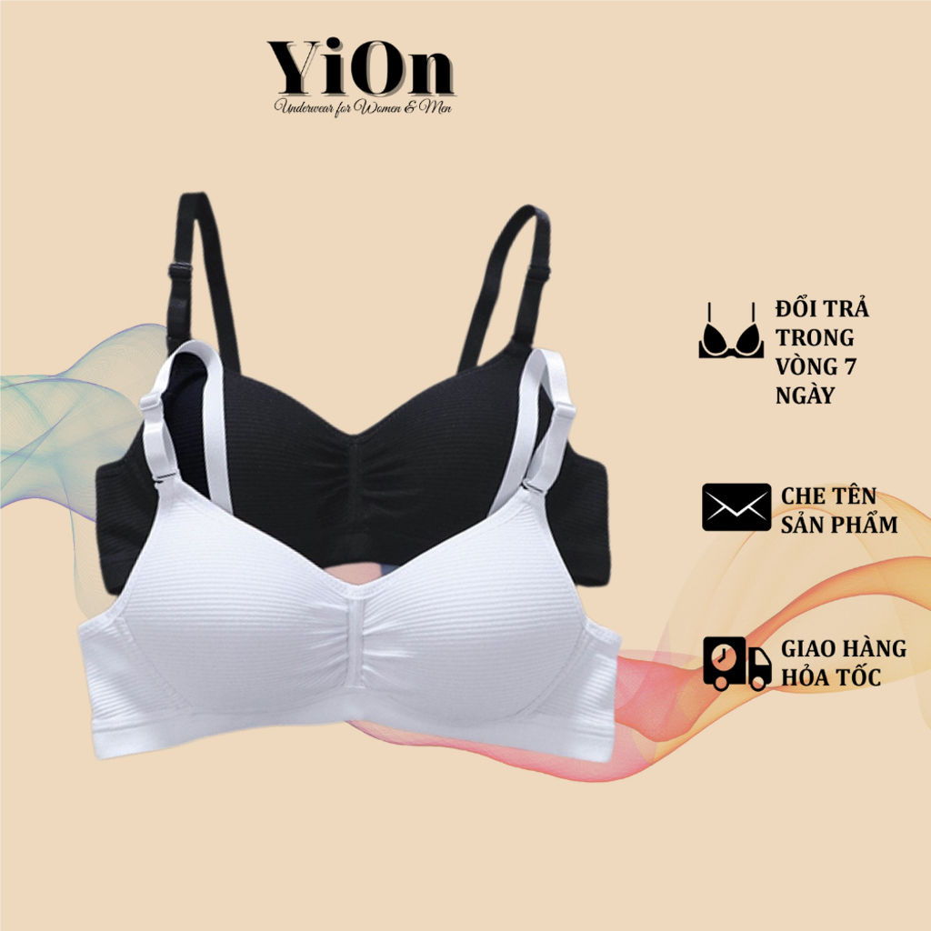 Áo Lót  Bra Hoc Sinh Thun Tăm Mềm Mát Dành Cho Tuổi Dậy Thì YiOn Underwear BRA07