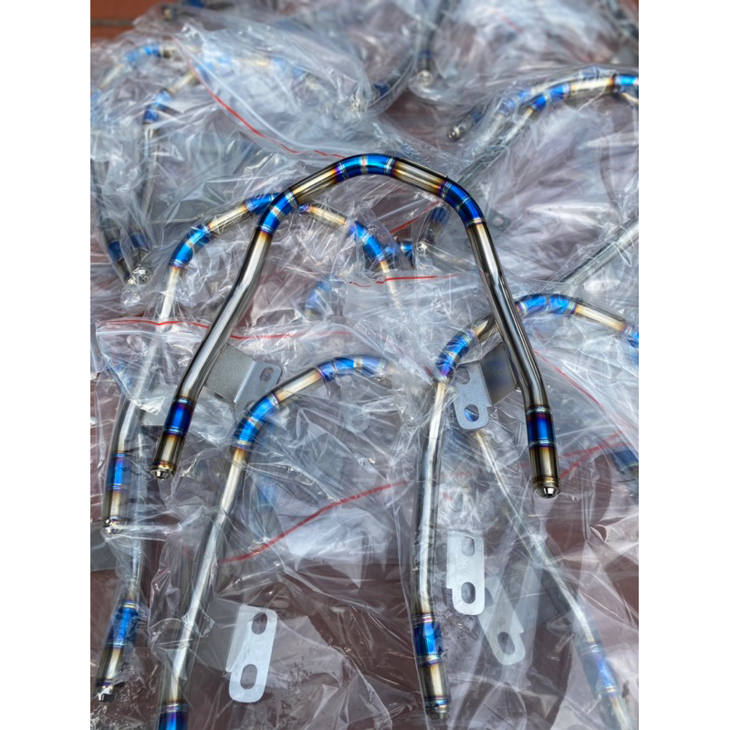 Tay sách titan hàng có chữ cho wave 50/100/100cc, Rsx, S110, Blade