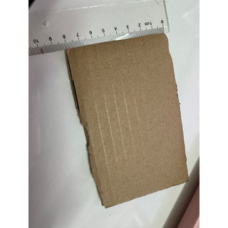 10 bìa carton tái chế cắt sẵn dùng gói card