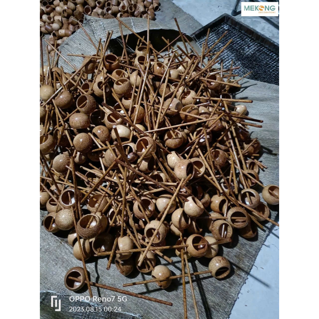 Gáo múc rựu hình tròn