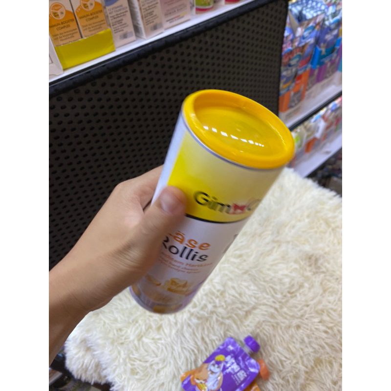 Phô mai viên Gimcat cho mèo hũ 850v 425gr