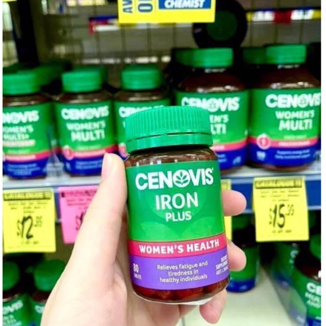 sắt Cenovis Iron Plus