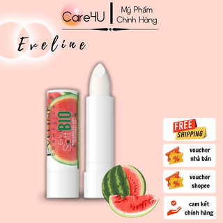 Son dưỡng Eveline Extrasoft Bio làm dịu môi hương dưa hấu 4g