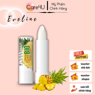 Son dưỡng Eveline Extrasoft Bio ngăn khô môi hương dứa 4g