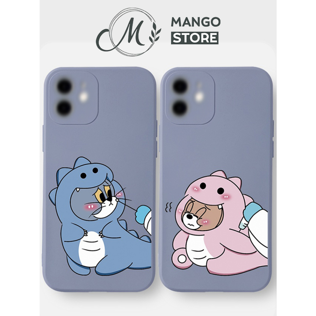 Ốp lưng iphone Tom & Jerry 6plus 6splus 7 plus 8plus X Xr XsM 11 12 13 Promax 14 Promax Mango Store 