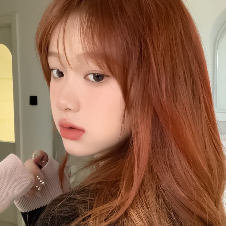 Thuốc nhuộm tóc Nâu Cam nhuộm màu Nâu Cam Đất Không tẩy, tặng oxy trợ nhuộm Galistore