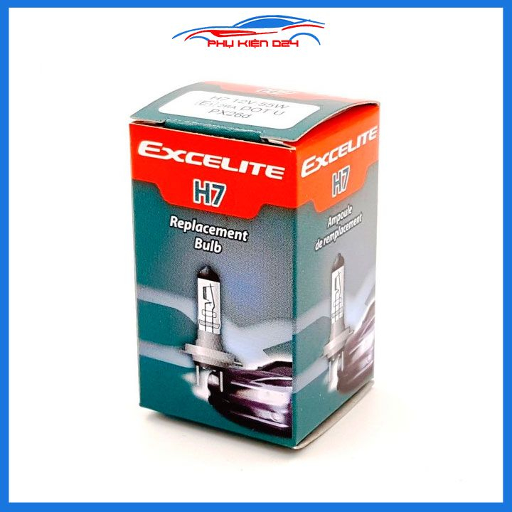Bóng đèn pha H7 12V-55W Hàn Quốc siêu sáng