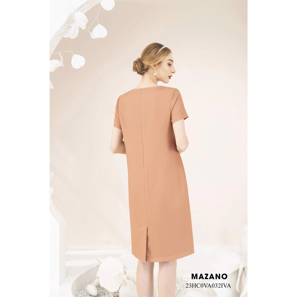 ĐẦM SUÔNG IN HOA NGỌC LAN CÁCH ĐIỆU 23HC0VA032IVA