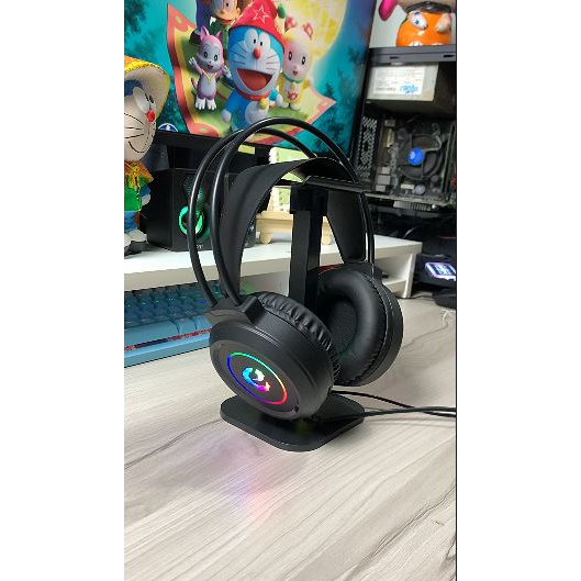 Tai nghe Chuẩn Gaming M1 có Mic đàm thoại và Jack Cắm USB. Có Led RGB cho PC/Lapt